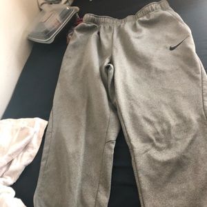 Grey Nike sweats large